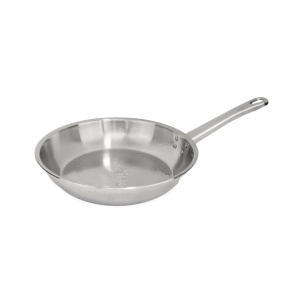 Stainless Steel Frypan - 28 cm - Rivetted Single Handle only - Image 3