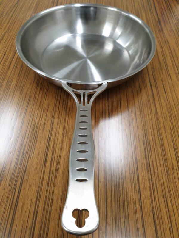 Stainless Steel Frypan - 28cm - Welded Single Handle only - Image 2
