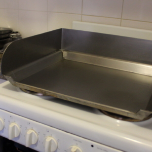Coming Soon! Indoor BBQ / Oven hotplate / Baking tray with splash back