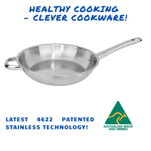 28cm 2mm Satay Fry Pan – Riveted Double Handles (long and short)