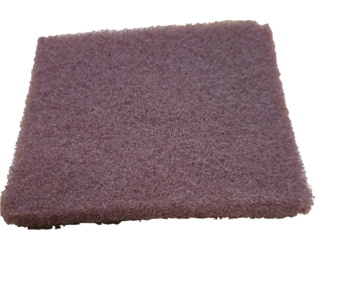 Heavy Duty Maroon Scour Pad (Commercial Grade). The Best Product for easy cleaning and polishing of Stainless Cookware!
