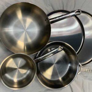 Stainless Steel Cookware Set 2-1