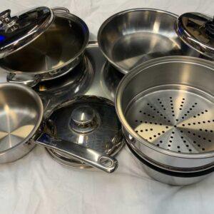 Stainless Steel Cookware Set 5-1