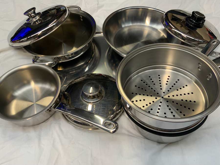 Stainless Steel Cookware Set 5-1