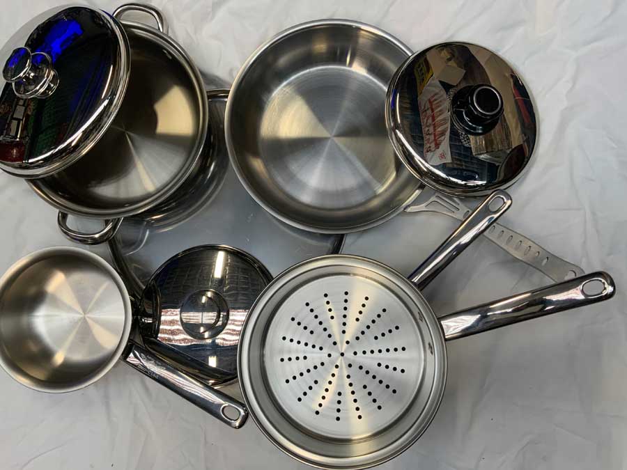 Stainless Steel Cookware Set 5-1
